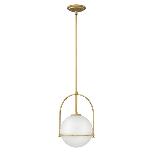 Sospensione Industrial Nordica Somerset Acciaio Ottone Antico 1 Luce E27