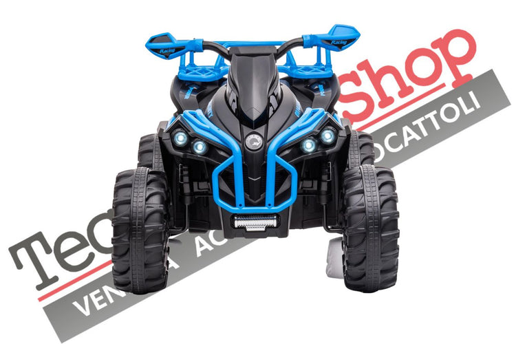 Quad Elettrico per Bambini ATV  1.0 12V  con Radiocomando colore Blu