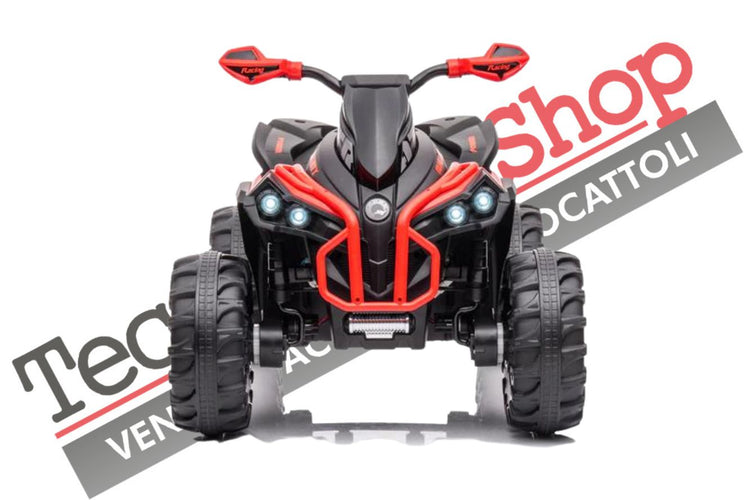 Quad Elettrico per Bambini ATV  1.0 12V  con Radiocomando colore Rosso