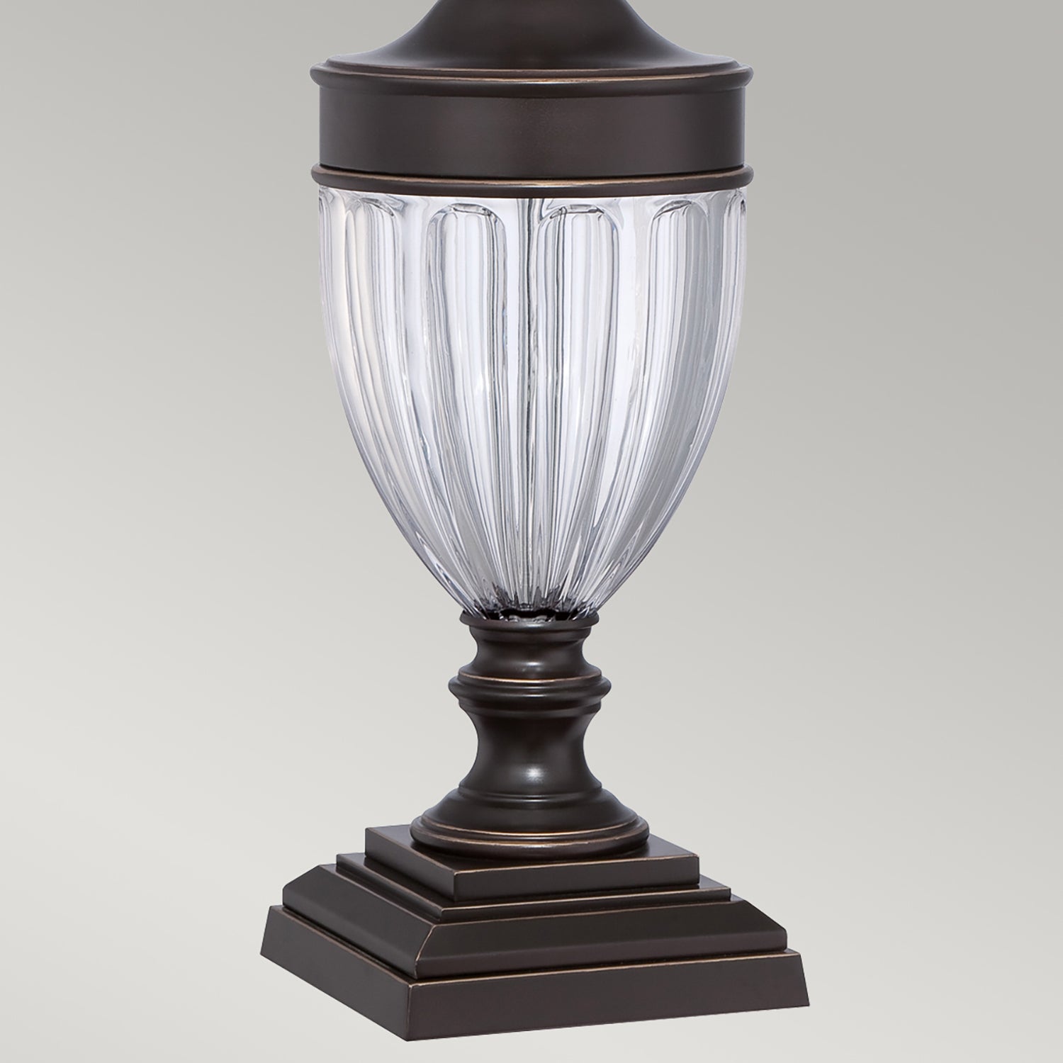 Lampada Da Scrivania Contemporanea Dennison Metallo Bronzo Palladiano 1 Luce E27