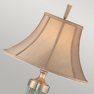 Lampada Da Scrivania Contemporanea Monteverde Porcellana Ottone Verde 1 Luce E27