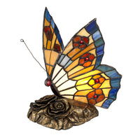 Abatjour Tiffany Tiffany Animal Lamps Vetro 1 Luce G9 3 Ledw 3000K 240Lm