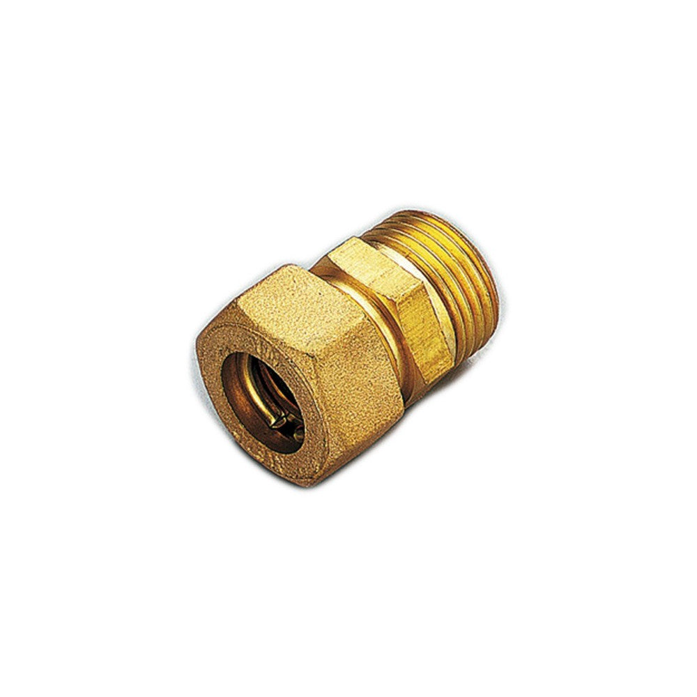 Raccordo maschio a compressione con tenuta o-ring 1''x22mm