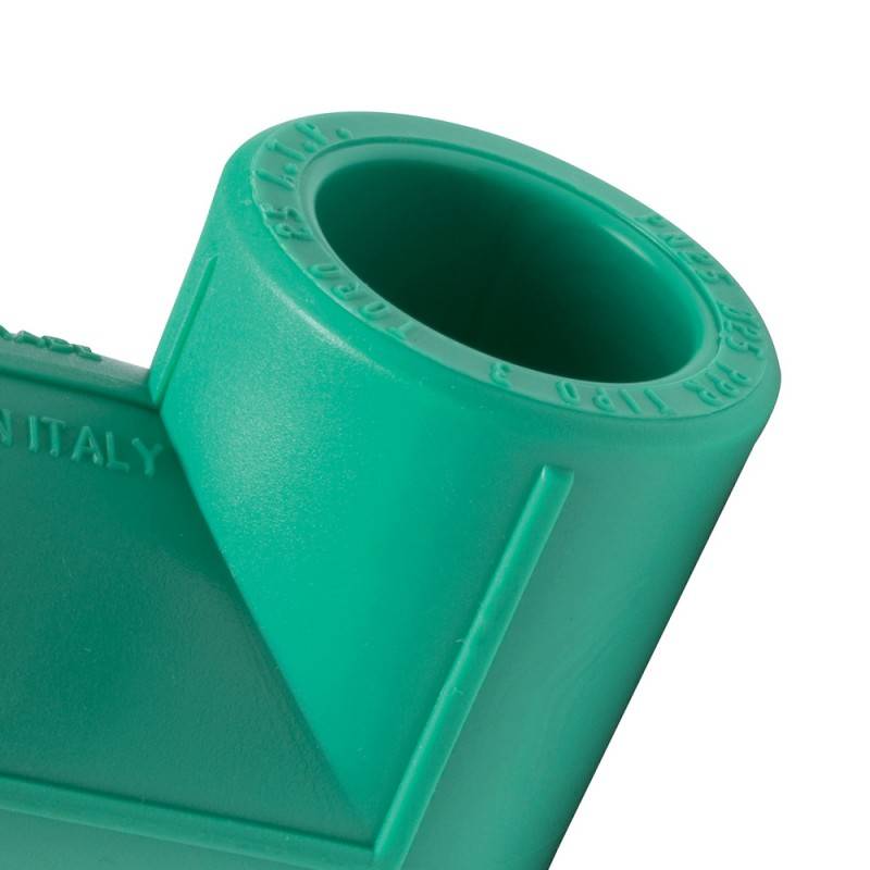 Gomito a 90â° ff con inserto ottone filettato in ppr polipropilene verde cod 80537