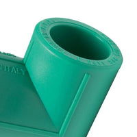 Gomito a 90â° ff con inserto ottone filettato in ppr polipropilene verde cod 80538