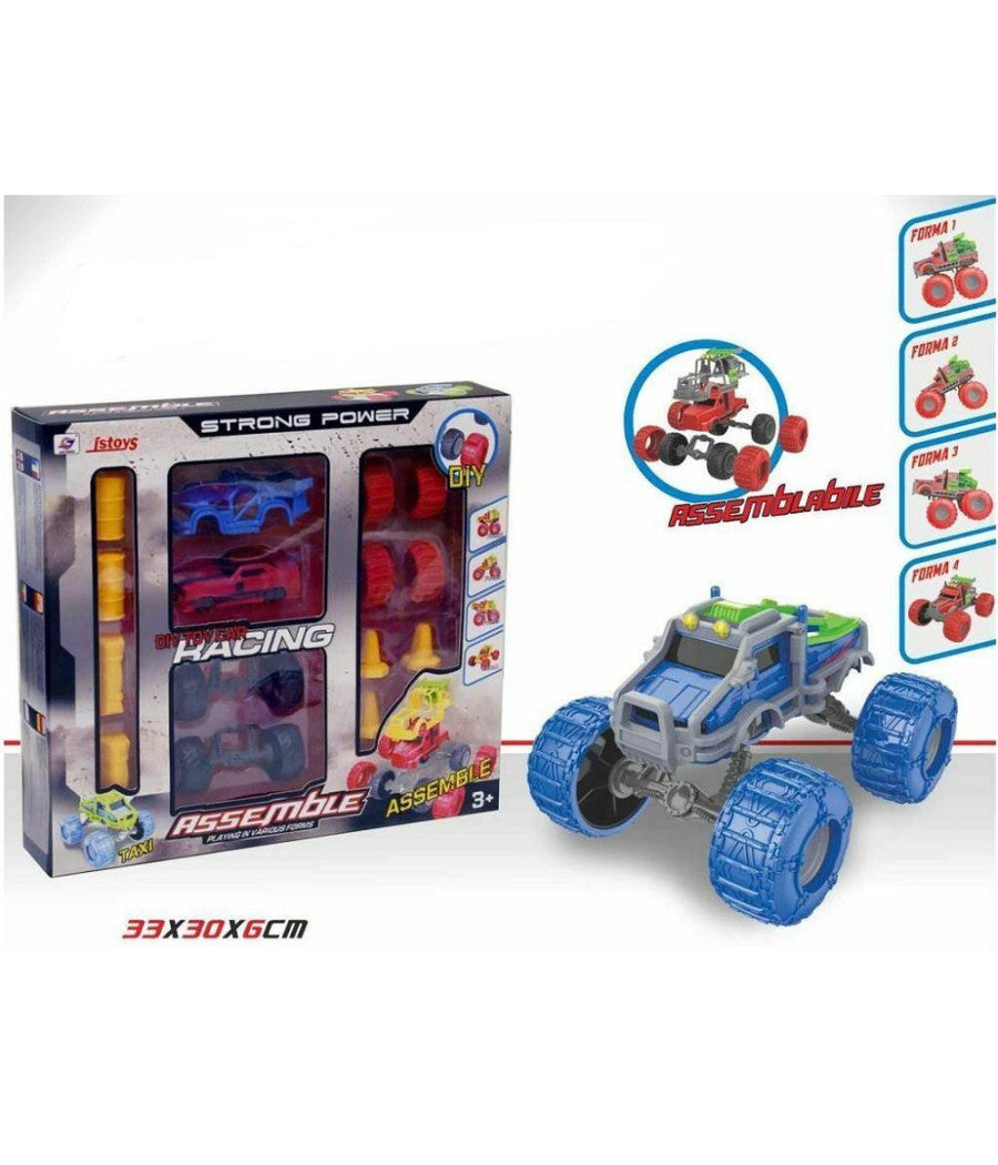 Racing Factory Auto Da Costruire Assemblabile Gioco Giocattolo Bambini         