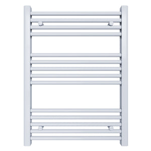 Scaldasalviette termoarredo 80x55 bianco interasse 50 cm idraulico