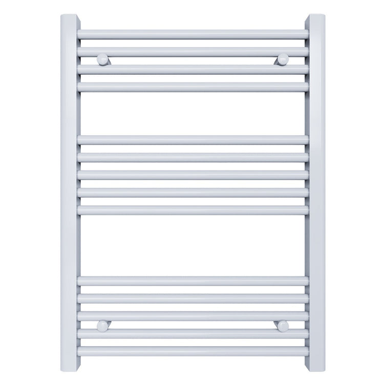 Scaldasalviette termoarredo 80x55 bianco interasse 50 cm idraulico