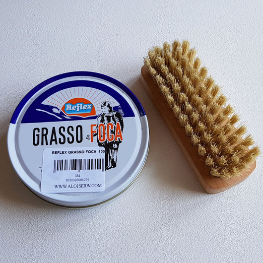 Reflex grasso foca con spazzola setole chiare, scegli il formato  100ml