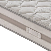 Materasso Matrimoniale 200x200 a molle insacchettate e memory foam - Alto 25 cm - ortopedico - 800 molle   