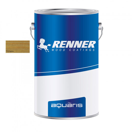 Renner aquaris yl m263 5kg netti fondo professionale color larice base acqua per esterni ed interni