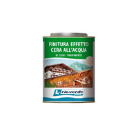 Renner rc 750ml finitura acqua cera per esterni ed interni, colori disponibili  trasparente mielata