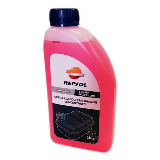 Repsol 1kg liquido antigelo rosso extra refrigerante permanente concentrato