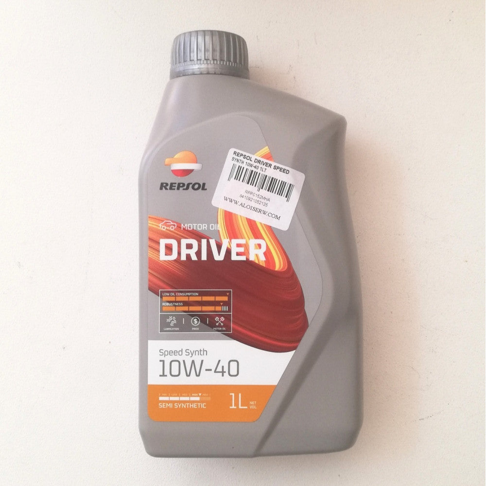 Repsol driver speed synth 10w-40 1lt olio motore per benzina e diesel