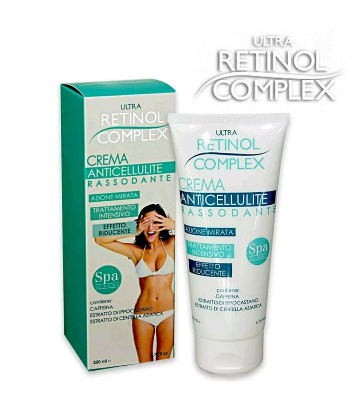 Retinol Complex Crema Corpo Anticellulite Rassodante Effetto Riducente 250 Ml         