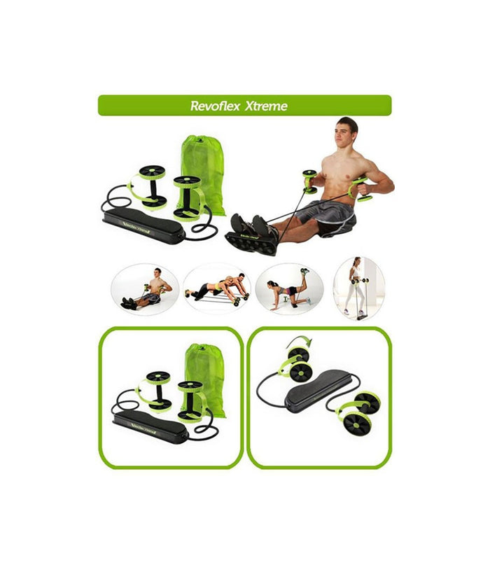 Revoflex Xtreme Mini Palestra Multifunzione Per Allenamento Roller Addominali         