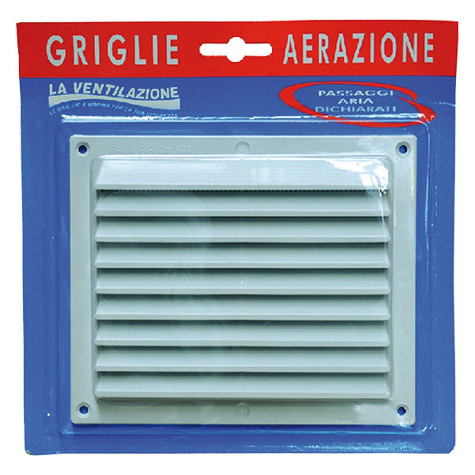 griglia aerazione 'extra' cm 20 x 23 701018nlm