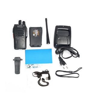 Ricetrasmittente Pmr Radio Uhf 400-470 Mhz Walkie Talkie Cuffie         