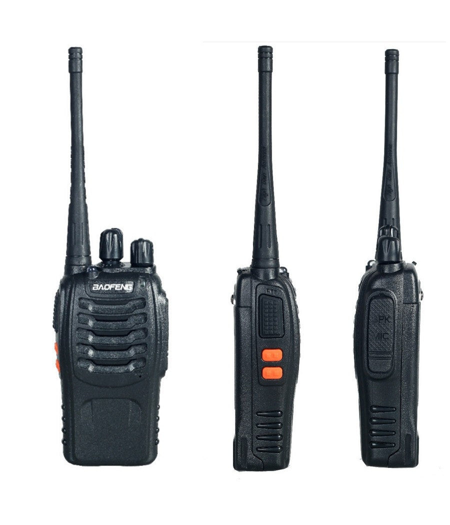 Ricetrasmittente Pmr Radio Uhf 400-470 Mhz Walkie Talkie Cuffie         