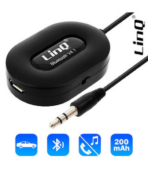 Ricevitore Musicale Bluetooth X81 Per Auto Speaker Aux Jack Vivavoce Wireless 3,5mm         