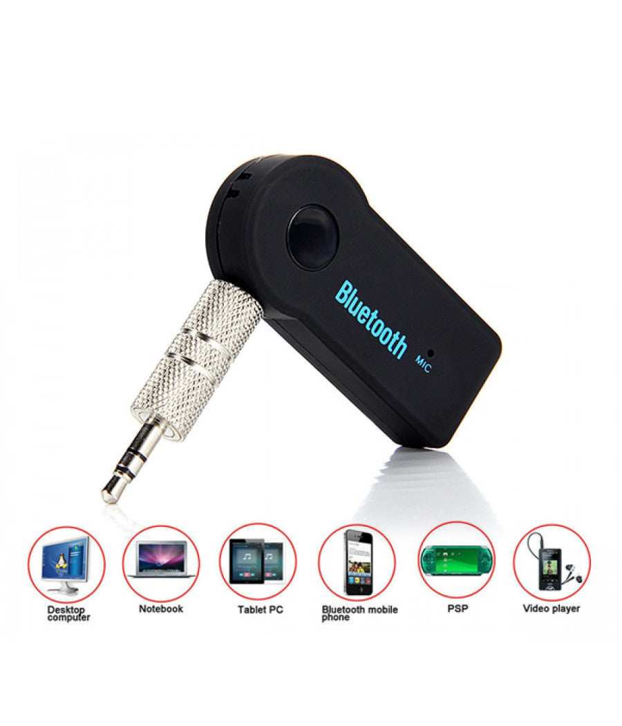 Ricevitore Vivavoce Auto Bluetooth 3.0 Edr Aux Adattatore Audio Bt310         