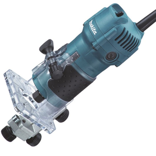 Rifilatore 6mm Fresatrice 530w 3000rpm Ad Immersione Makita 3709 A Base Fissa