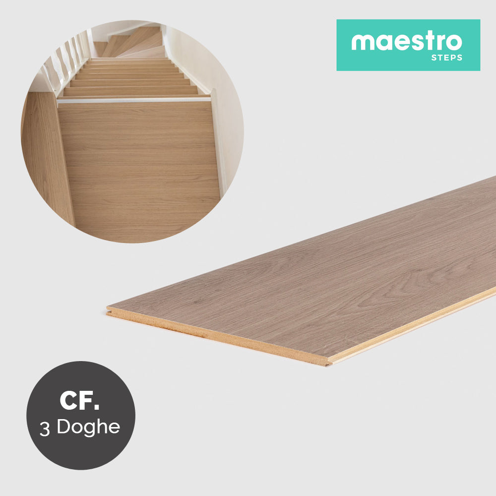 PIANEROTTOLO LOUSIANA OAK Rivestimento per Scale Interne - Confezione 1,41 MQ