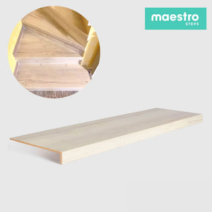 GRADINO NEVADA OAK Rivestimento Scale Interne Fai da te - Larghezza max 130 cm