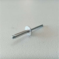 Rivetti alluminio / acciaio a strappo 4,8x20mm testa larga - 200pz