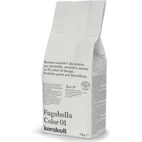 Stucco ibrido piastrelle fugabella impermeabile resistente confezione 3 kg *** colore n 01, confezione 1