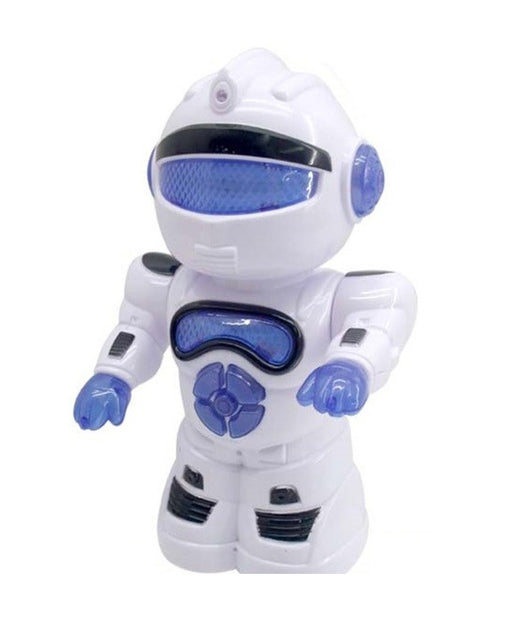 Robot 27cm Con Luci Suoni E Movimento Gioco Giocattolo Per Bambini Anni 90 Retrò         