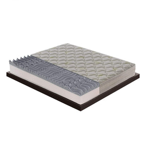 Materasso Matrimoniale 180x200 in Memory Foam - Alto 25 cm - 5 cm memory foam - Rivestimento Aloe Gel rinfrescante - Ortopedico   