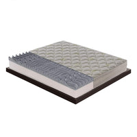 Materasso Piazza e Mezza 120x190 in Memory Foam - Alto 25 cm - 5 cm memory foam - Rivestimento Aloe Gel rinfrescante - Ortopedico   