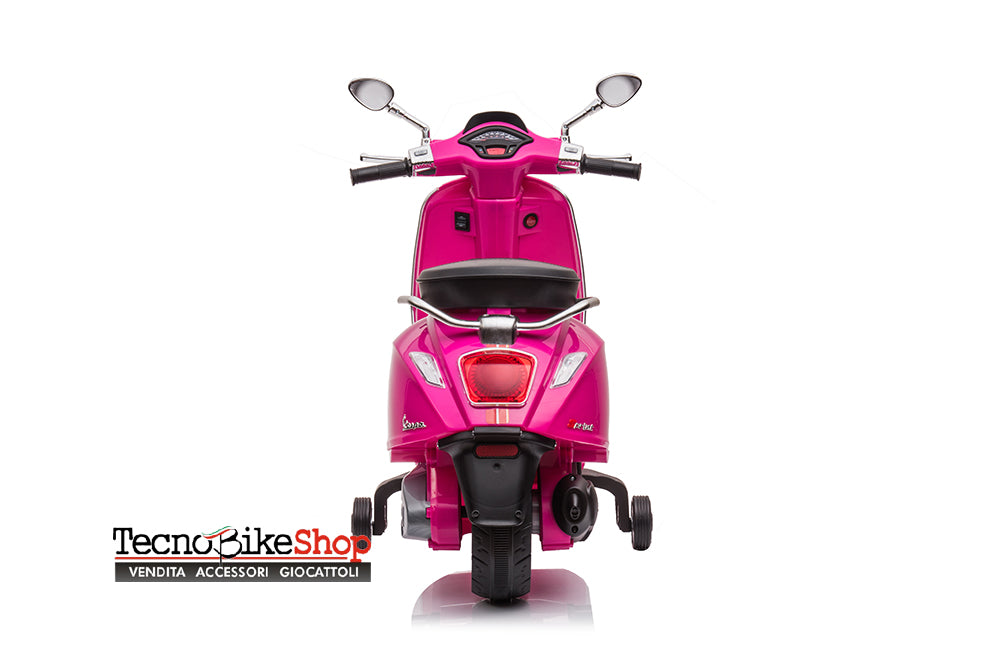 Moto Scooter Eelettrico per Bambini Piaggio Vespa Sprint 12V-Rosa