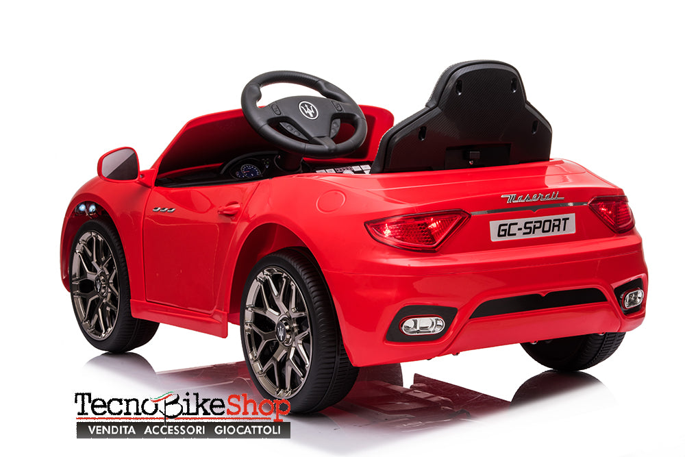 Auto Elettrica per Bambini MASERATI GC Sport GranCabrio Small 12v colore Rosso