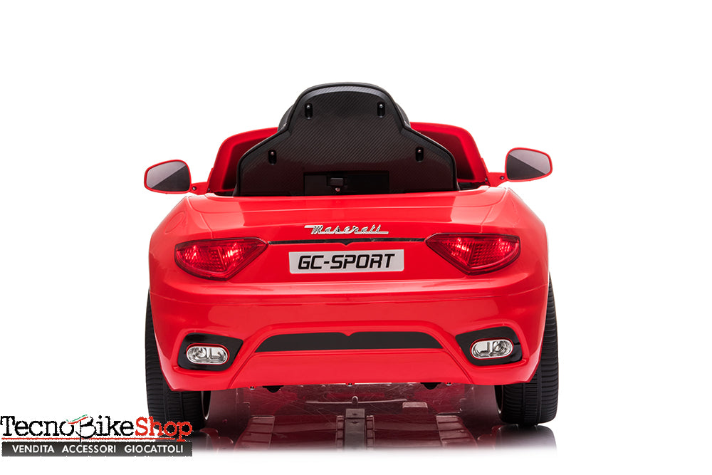 Auto Elettrica per Bambini MASERATI GC Sport GranCabrio Small 12v colore Rosso