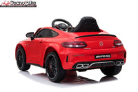 Auto Macchina Elettrica per Bambini Mercedes C63 AMG 12V colore Rosso