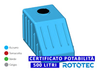 Serbatoio Da Esterno Rototec SOTTOSCALA 300 LT Polietilene Stoccaggio Acqua