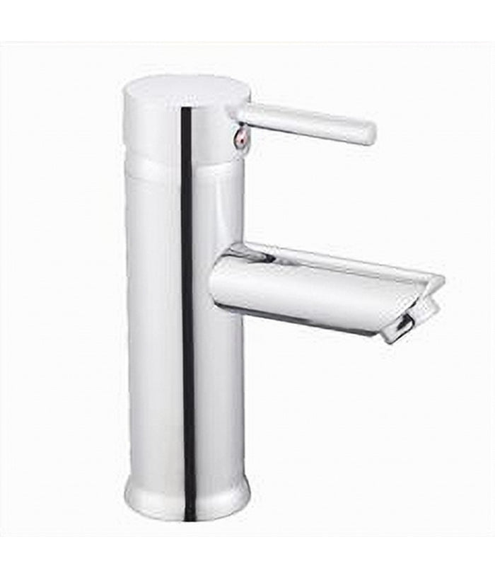 Rubinetto Bagno Cromato Lucido Miscelatore Orientabile Lavabo A Canna Bassa 87386         