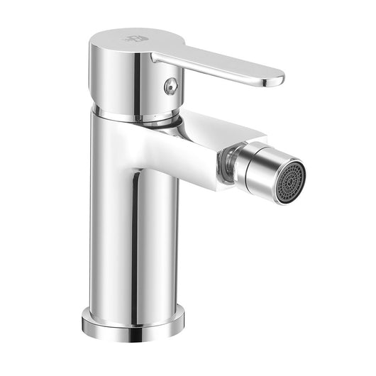 Rubinetto bidet cromato con scarico serie Iole