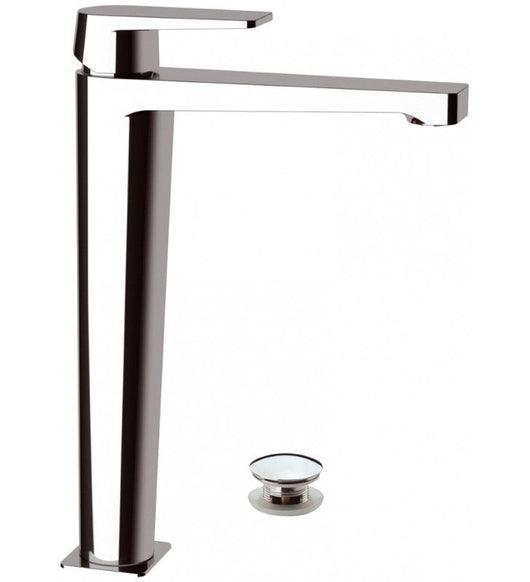 Dream remer miscelatore monocomando lavabo alto con o senza piletta click-clack cod 76215