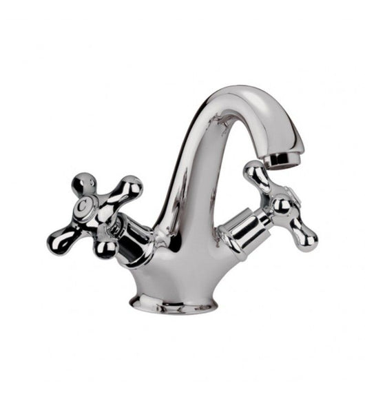 Rubinetto monoforo lavabo in stile retro con scarico click clack liberty cod 76391