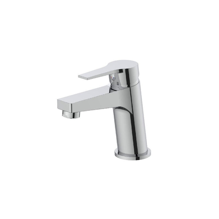 Rubinetto lavabo cromato con leva in metallo - Serie Hellis cod 81661