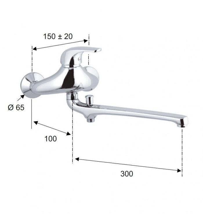 Porta sapone bianco/argento - serie vela cod 76654