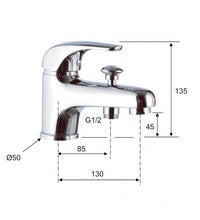 Rubinetto monocomando per lavabo- serie project cod 76633