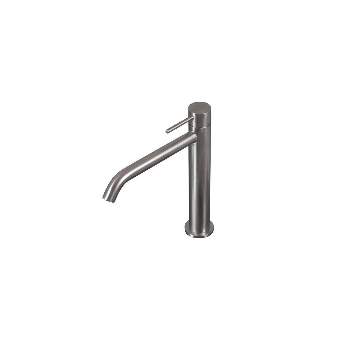 Miscelatore alto per lavabo con bocca da 18 cm in acciaio inox 316l di tubico tevere