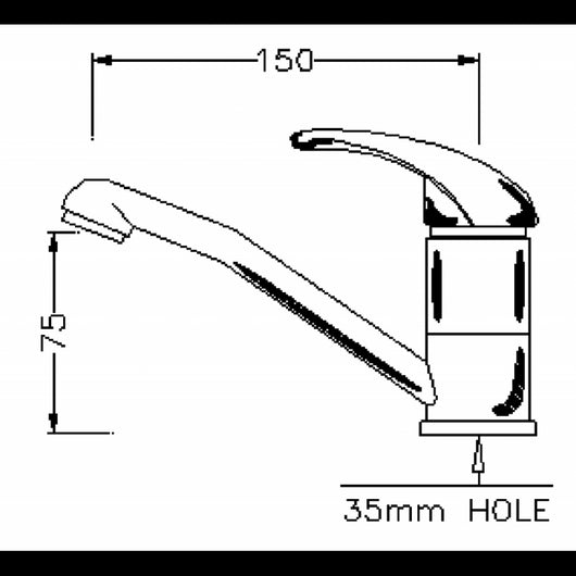 RUBINETTO MISCELATORE LAVABO