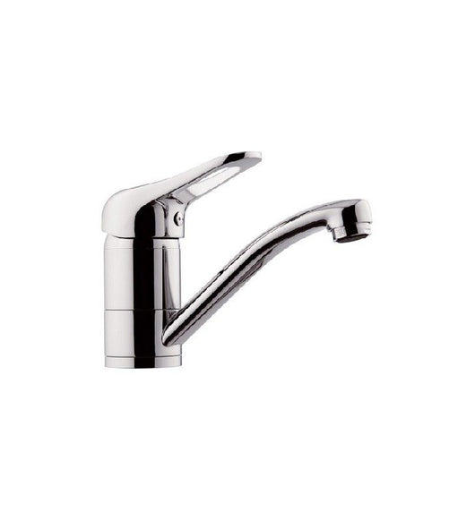 Rubinetto monoacqua per lavello o lavabo kiss con bocca girevole cod 76201