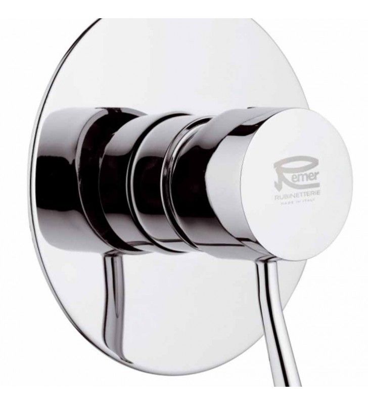 Rubinetto esterno doccia con deviatore integrato e colonna deluxe saliscendi girevole serie minimal cod 76030