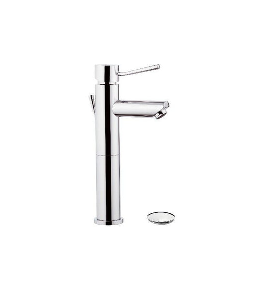 Miscelatore minimal alto per lavabo con o senza scarico rubinetteria remer cod 76012